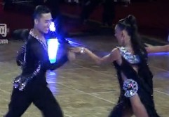 2012年北京国际体育舞蹈公开赛业余拉丁舞 决赛SOLO 桑巴 谷庆午 杨昭钰 00371