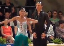 2012WDSF¹˹ͼؾsoloɣ GrandSlam Latin - solo Samba - Valentin Voronov & Alina Imrekova