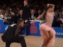 2012�¹��ո����ĺ�ķ���ʹ���������ţ�� International Adult Latin - Jive - Timur Imametdinov   Ekaterina Nikolaeva