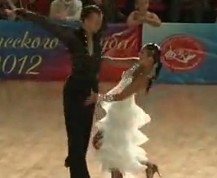 2012˹赸ķ֮һɣVasily Anokhin - Kristina Androsenko, 1 4 Final Samba