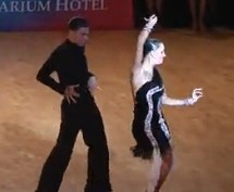 2012˹赸ķ֮һǡǡJokubas Venckus - Jomante Dapkeviciute, 1 4 Final Cha-Cha