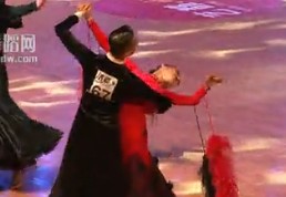 2012年第二十二届体育舞蹈锦标赛A组S半决赛维也纳华尔兹习杨 王言语67