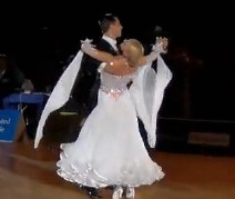 2012WDSF籾soloάҲɻWDSF Adult Standard - solo English Waltz - Emanuel Valeri   Tania Kehlet