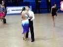 2013年莫斯科体育舞蹈锦标赛第一轮牛仔Anton Melnikov - Ksenia Eletskaya, RUS  2013 GS LAT Moscow R1 J
